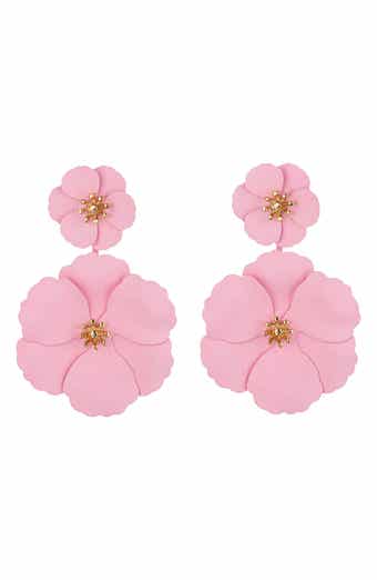 EYE CANDY LOS ANGELES Floral Drop Earrings