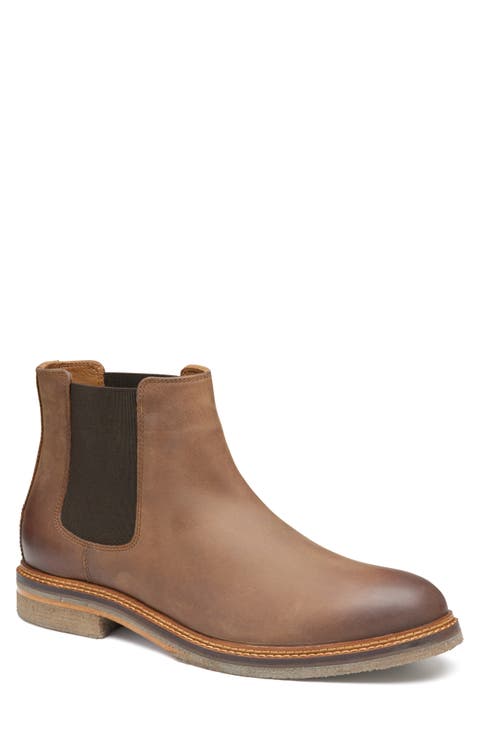 Calder Plain Toe Chelsea Boot (Men)