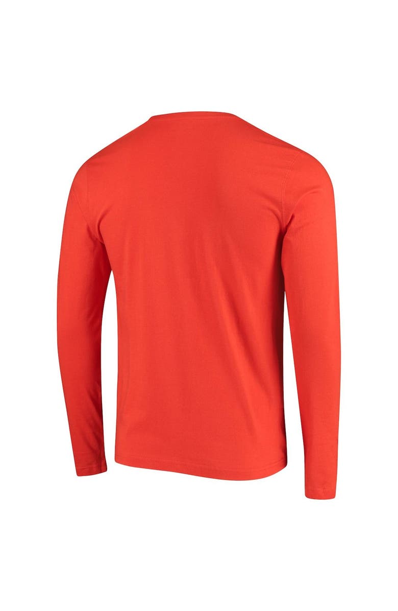 New Era Men's New Era Orange Cleveland Browns State Long Sleeve T-Shirt, Alternate, color, 