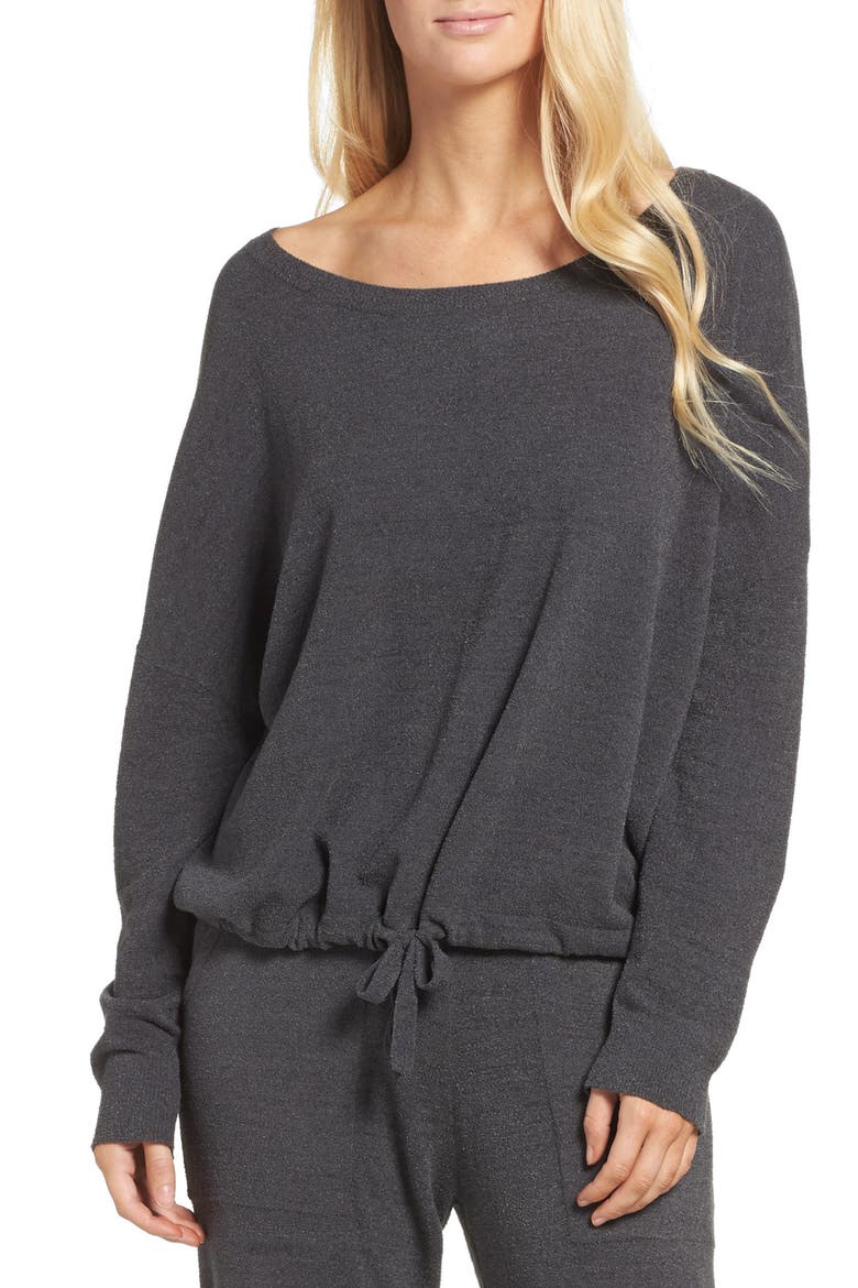 CozyChic™ Ultra Lite® Lounge Pullover, Main, color, CARBON