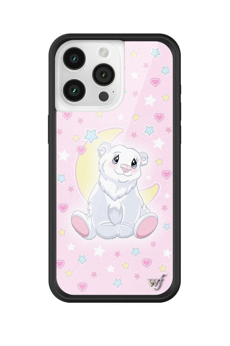 Polar Bear Princess iPhone Case, Alternate, color, Pink