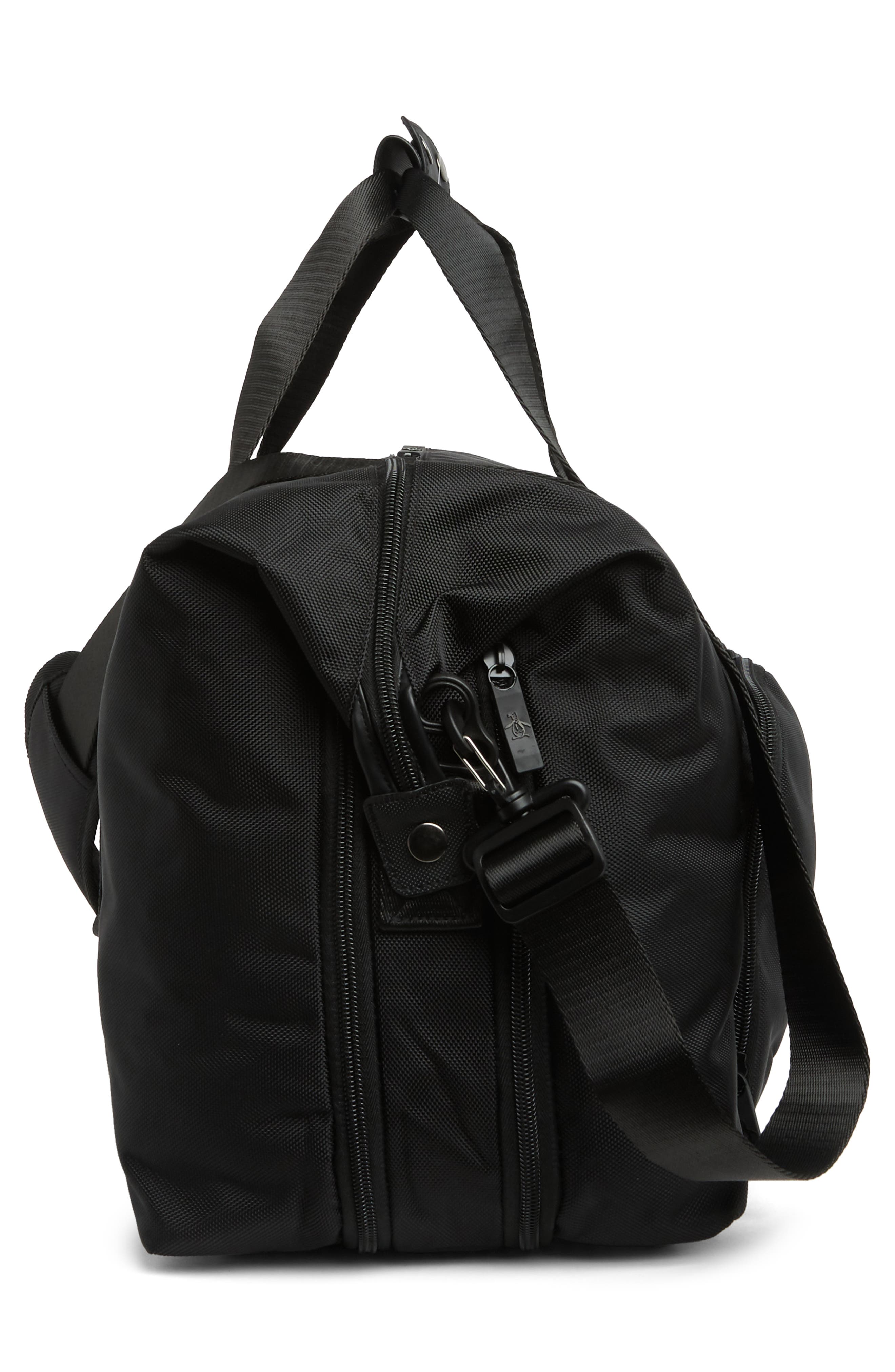 Original Penguin EXP Duffle Bag, Alternate, color, Black