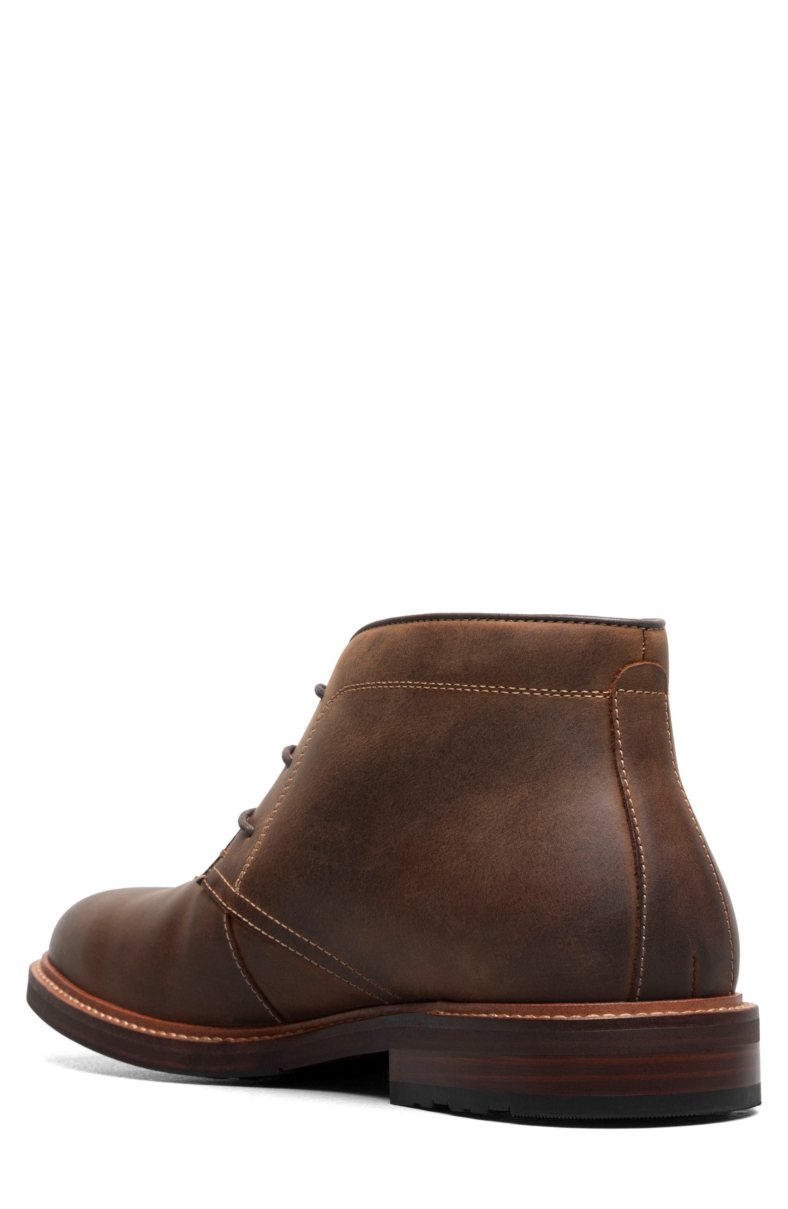 Florsheim Azzano Plain Toe Chukka Boot, Alternate, color, Brown