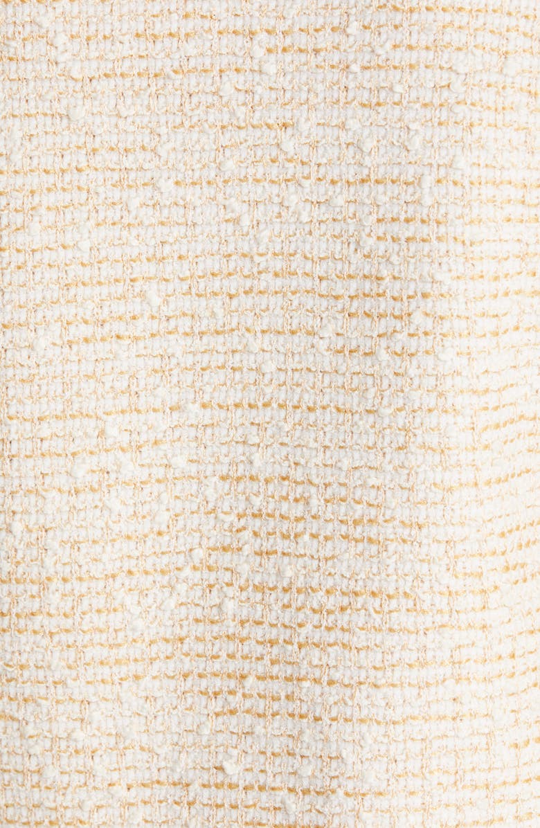 St. John Collection Bouclé Tweed Knit Jacket, Alternate, color,