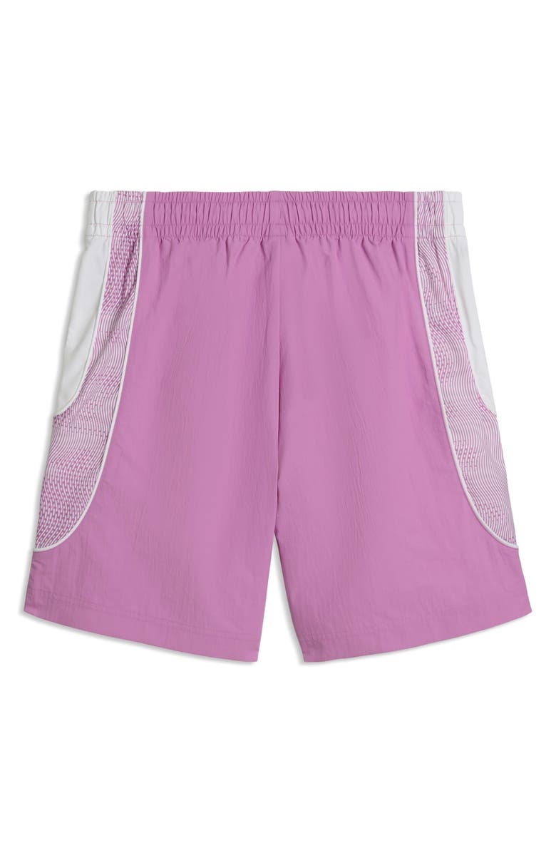 PUMA tech-X Relaxed Shorts, Alternate, color, Mauve Pop