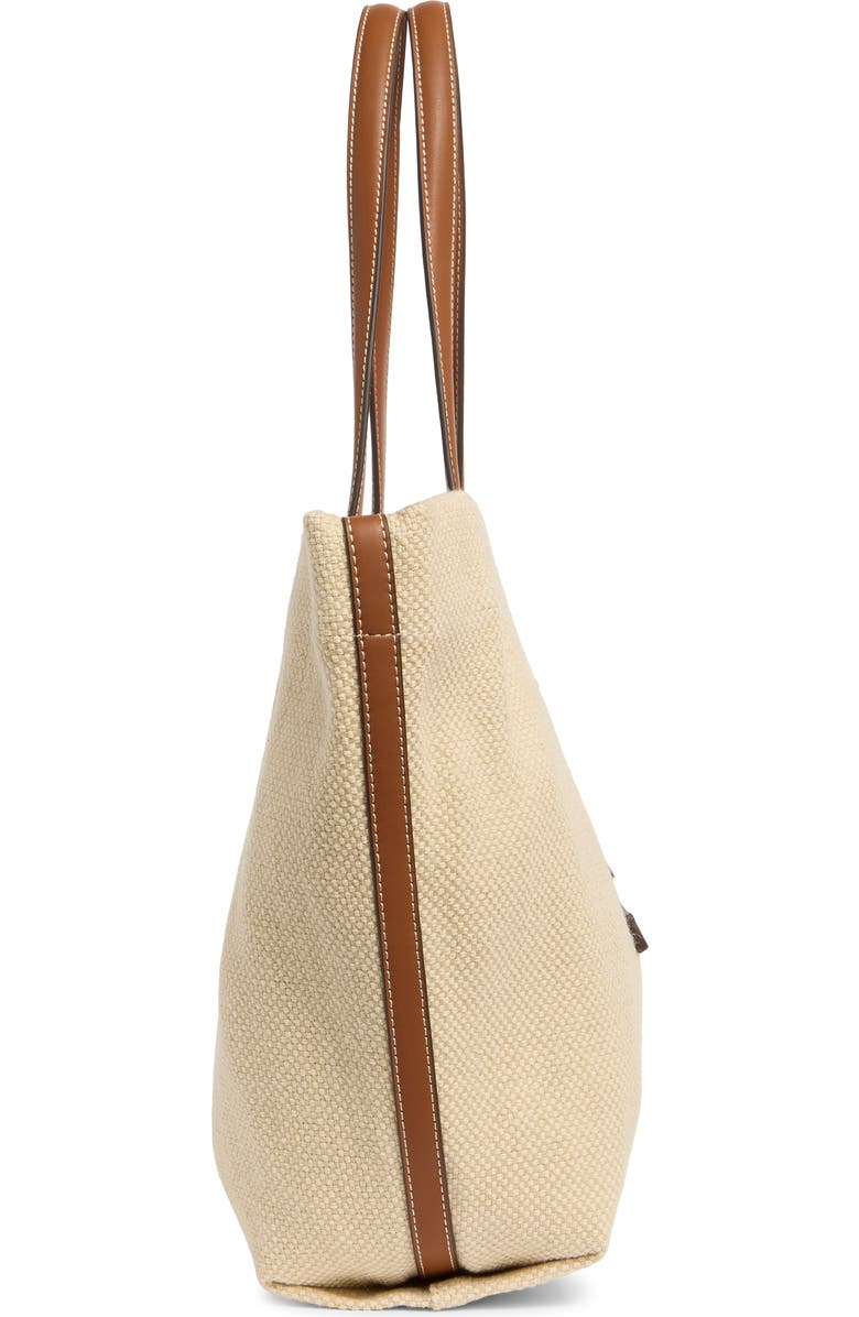 Sam Edelman Claire Classic Logo Tote Bag, Alternate, color, Cognac