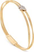 Marco Bicego Marrakech 18k Gold Diamond Bangle