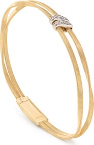 Marco Bicego Marrakech 18k Gold Diamond Bangle