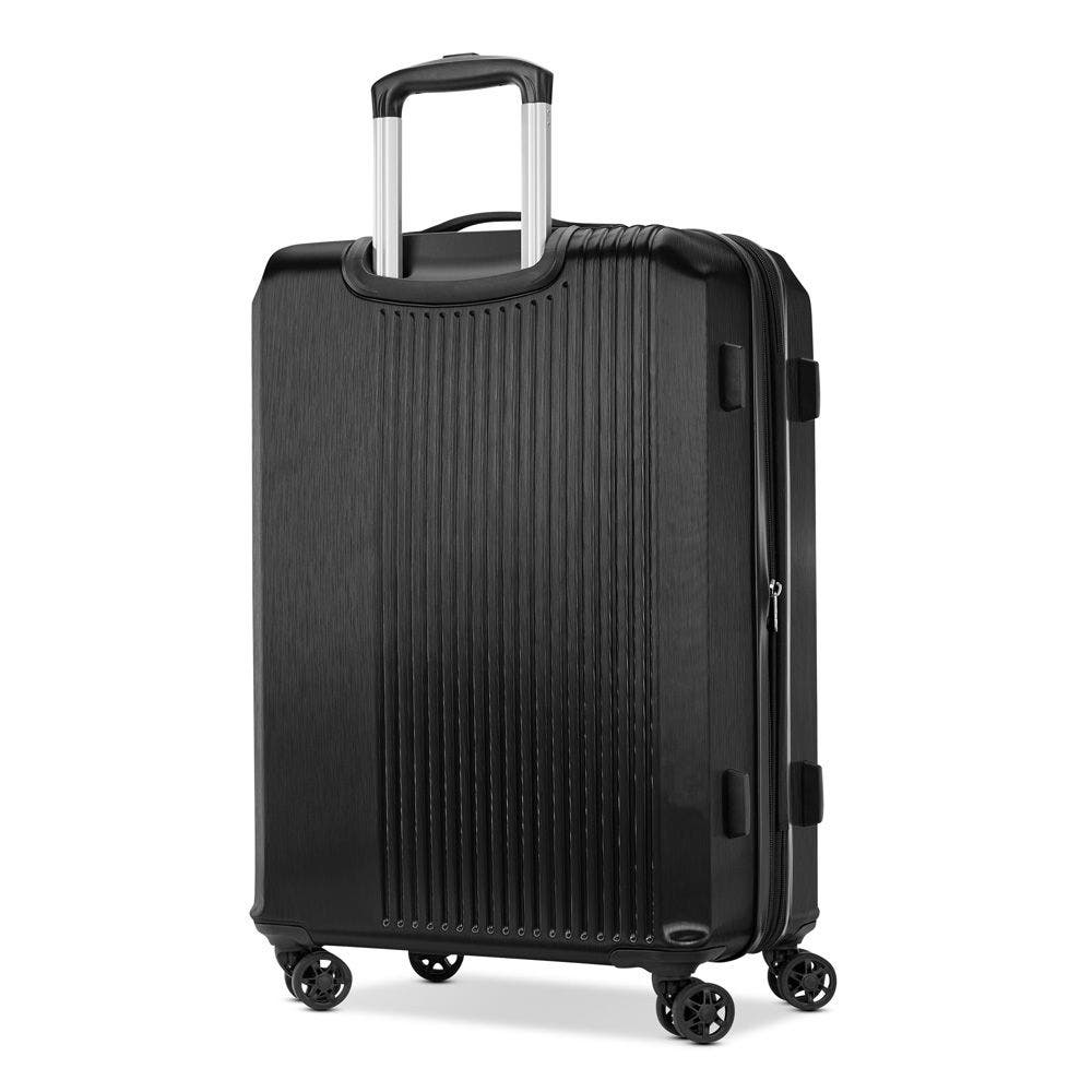 Samsonite Alliance SE Hardside 28" Checked Spinner, Alternate, color, Bass Black