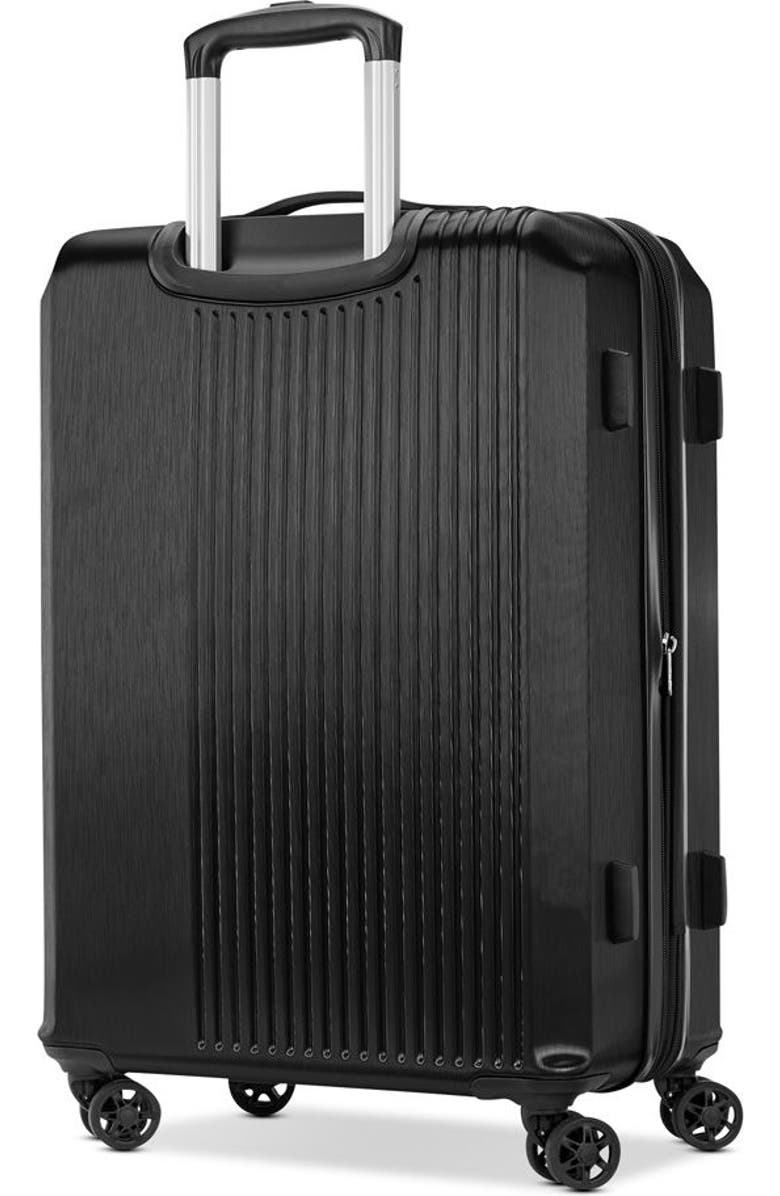 Samsonite Alliance SE Hardside 28" Checked Spinner, Alternate, color, Bass Black