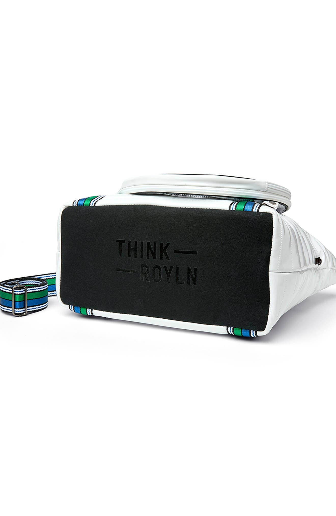THINK ROYLN Love All Tennis Bag, Alternate, color, White Patent