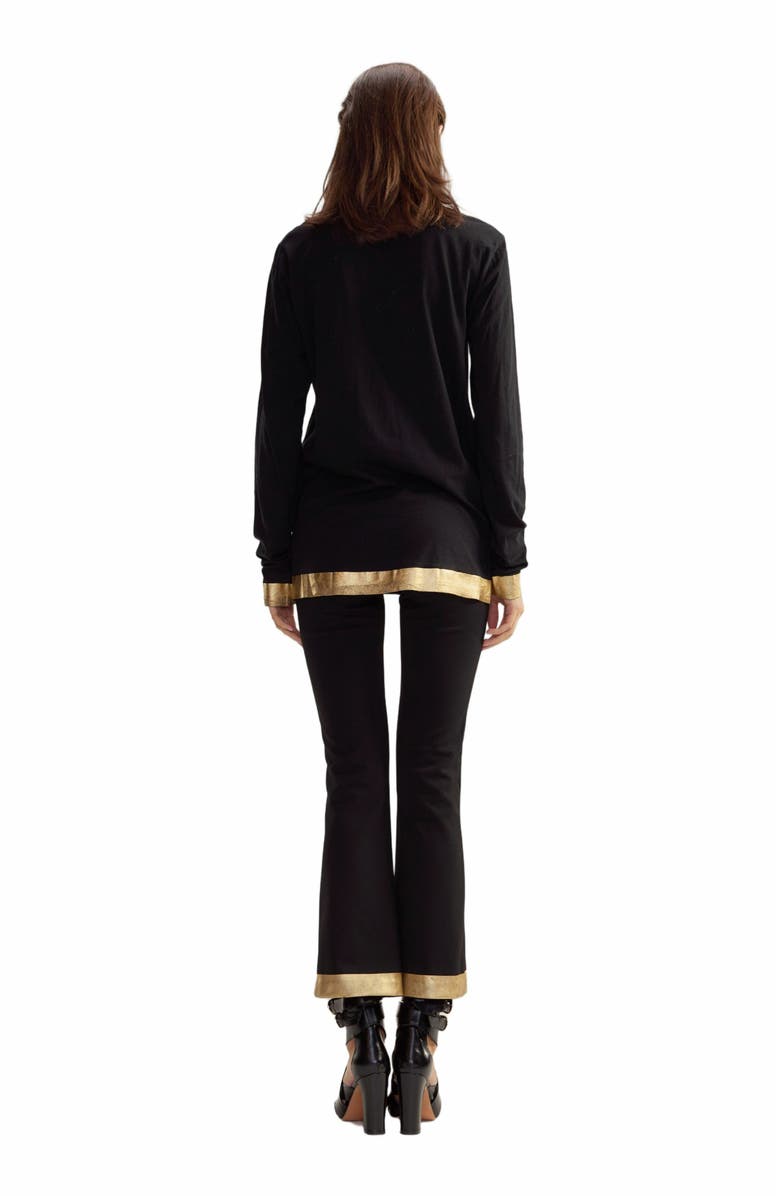 Cynthia Rowley Athena Long Sleeve Tee, Alternate, color,
