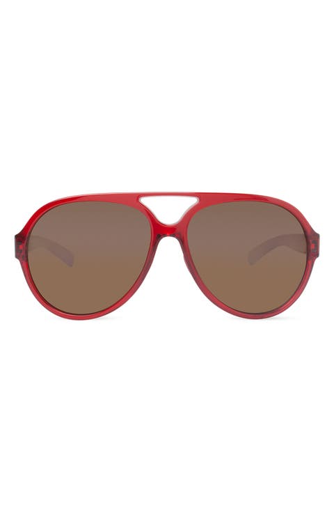 Spa 59mm Pilot Sunglasses