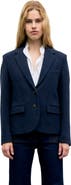 GERARD DAREL Juliet Herringbone Wool Blazer