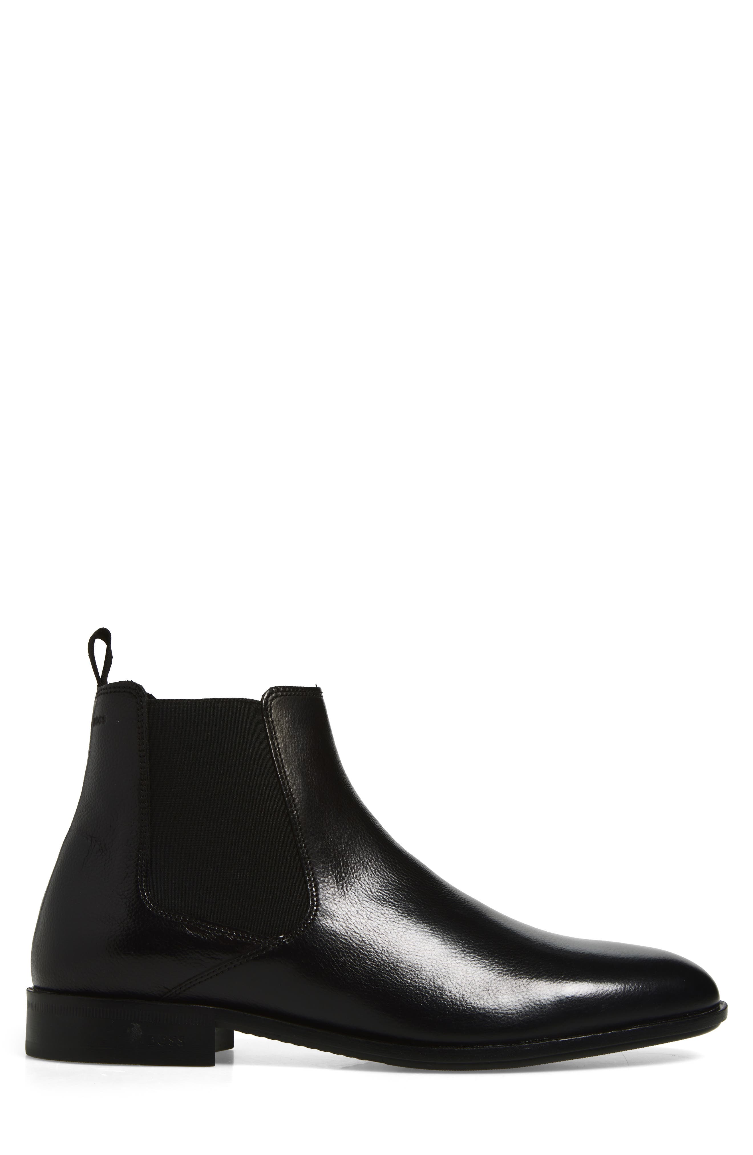 BOSS Colby Chelsea Boot, Alternate, color, Black