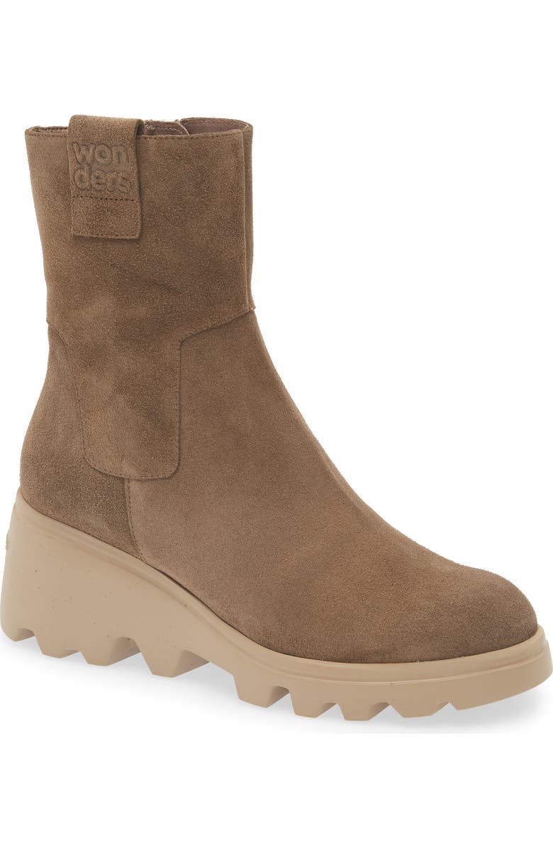 Wonders G-7022 Wedge Boot, Main, color, Luxe Topo/Taupe