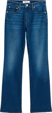 Madewell The Stretch Flare Crop Jeans