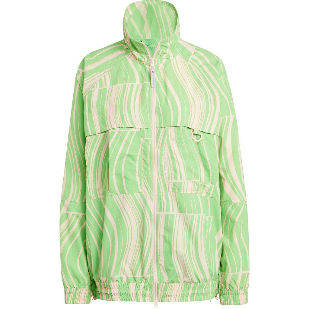 Adidas By Stella Mccartney Truecasuals Track Jacket In Green