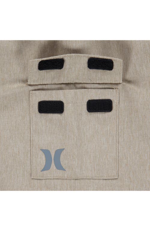 Hurley Open Mind Ii Graphic T-shirt & Cargo Shorts Set In Khaki
