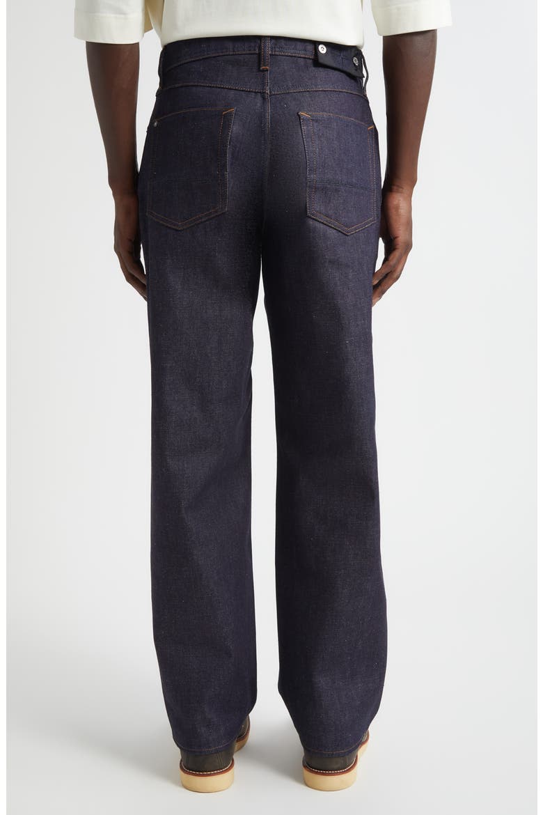 Straight Leg Jeans, Alternate, color, INDIGO DENIM RAW