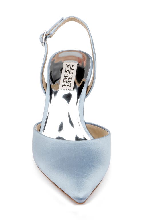BADGLEY MISCHKA BADGLEY MISCHKA COLLECTION LUCILLE SLINGBACK POINTED TOE PUMP 
