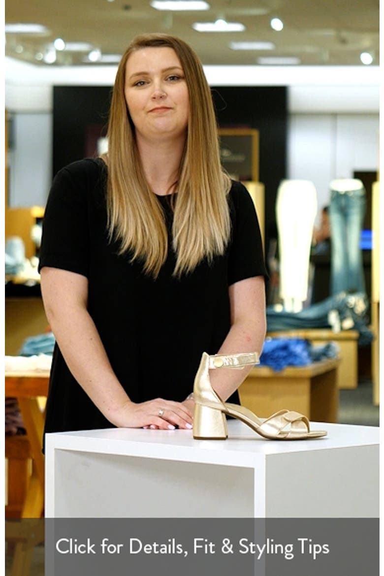 Salinas Block Heel Sandal video