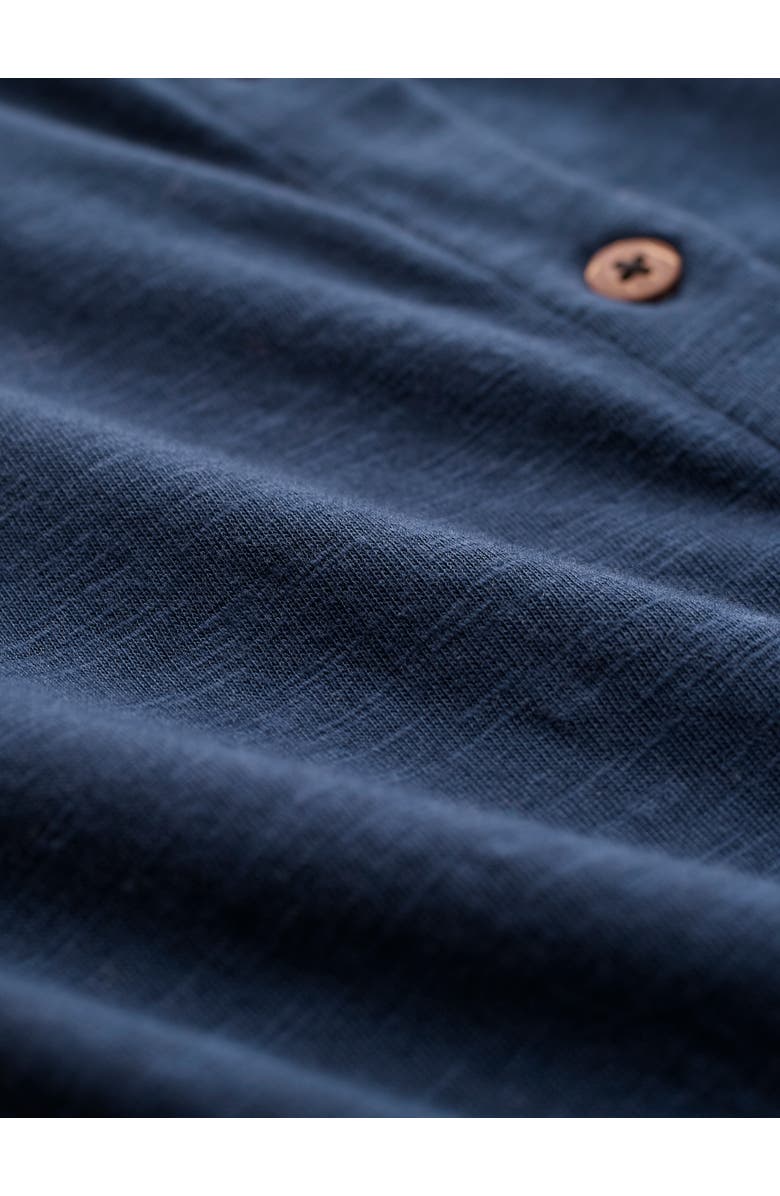 Celtic & Co. Slub Jersey Shirt Midi Dress, Alternate, color, Dark Navy