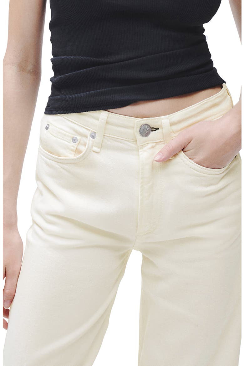 Featherweight Logan Wide Leg Jeans, Alternate, color, ECRU