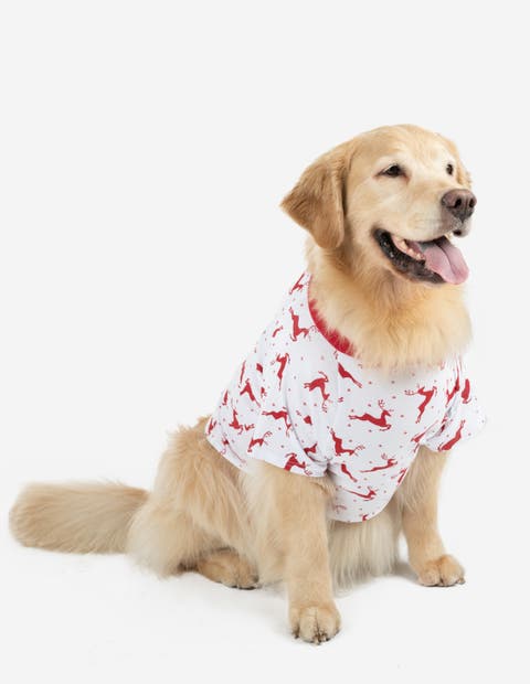 Dog Cotton Matching Family Holiday Pajamas (Large Breed)