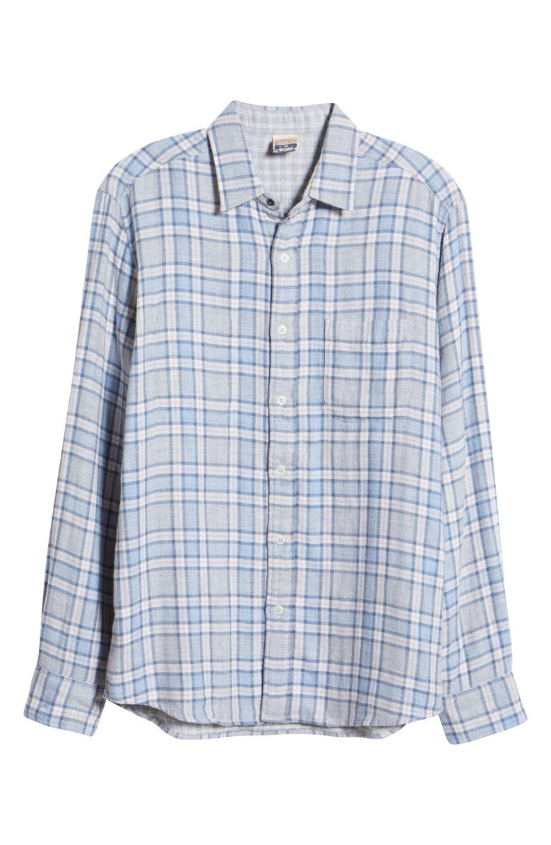 Faherty Brand Reversible Belmar Plaid Button-Up Shirt, Alternate, color,