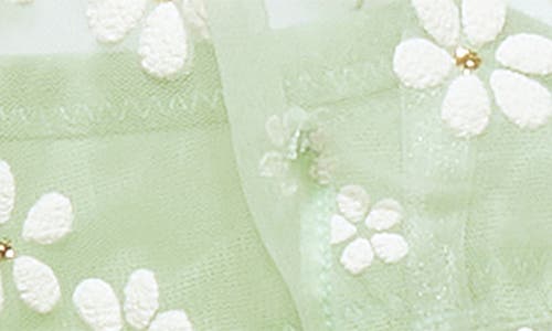 Savage X Fenty Puff Daisy Unlined Bra In Green