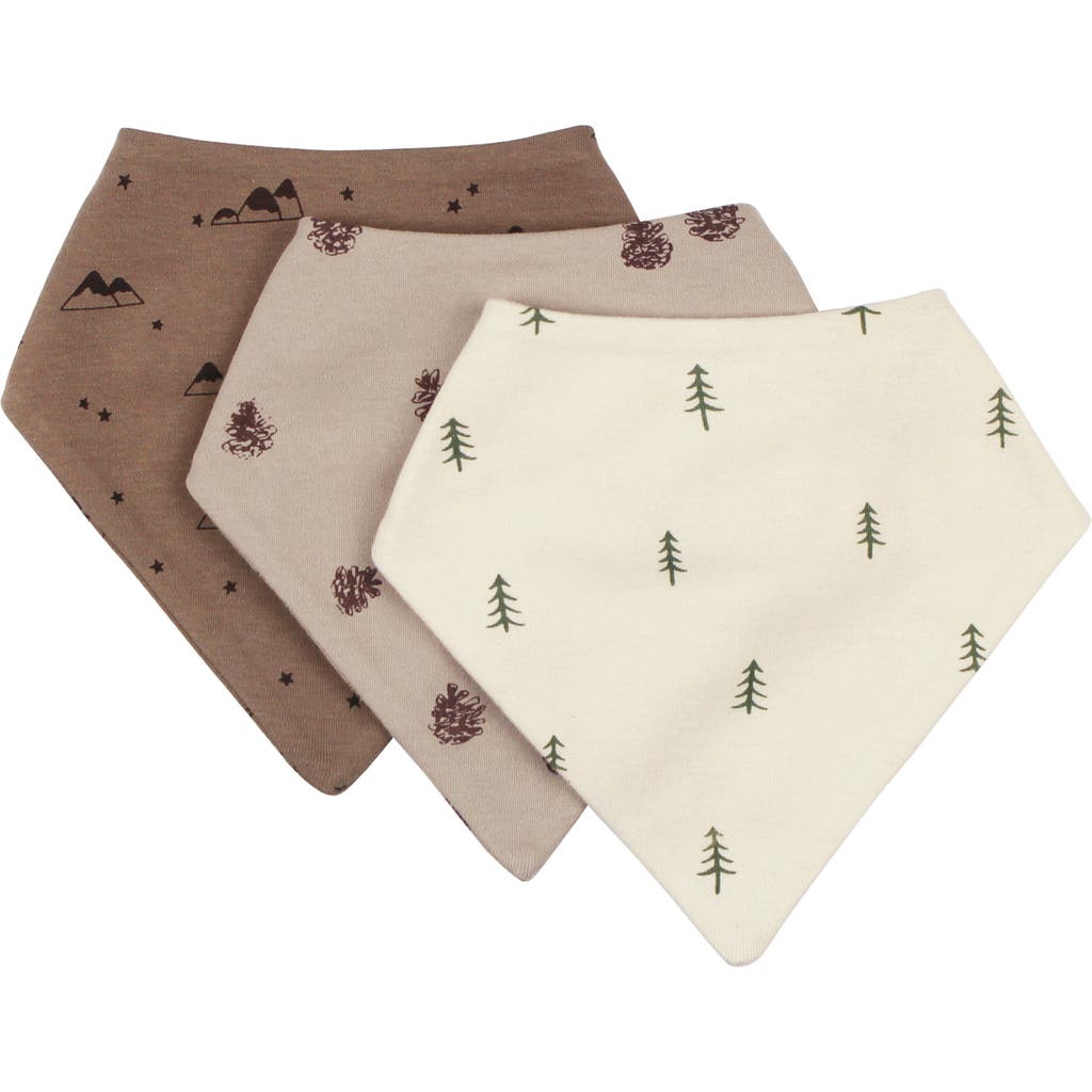 L'ovedbaby 3-pack Organic Cotton Bandana Bibs In Multi