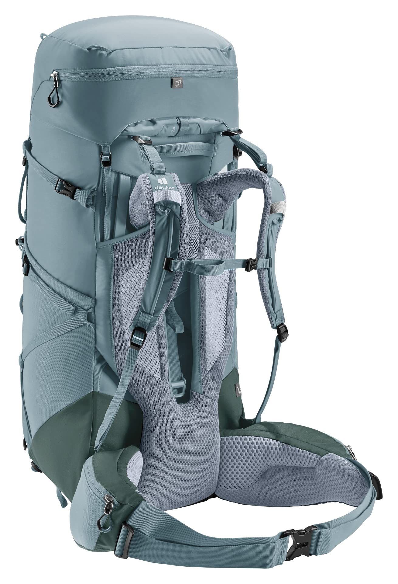 Aircontact Core 45L+10L Hiking Backpack, Alternate, color, Shale-Ivy