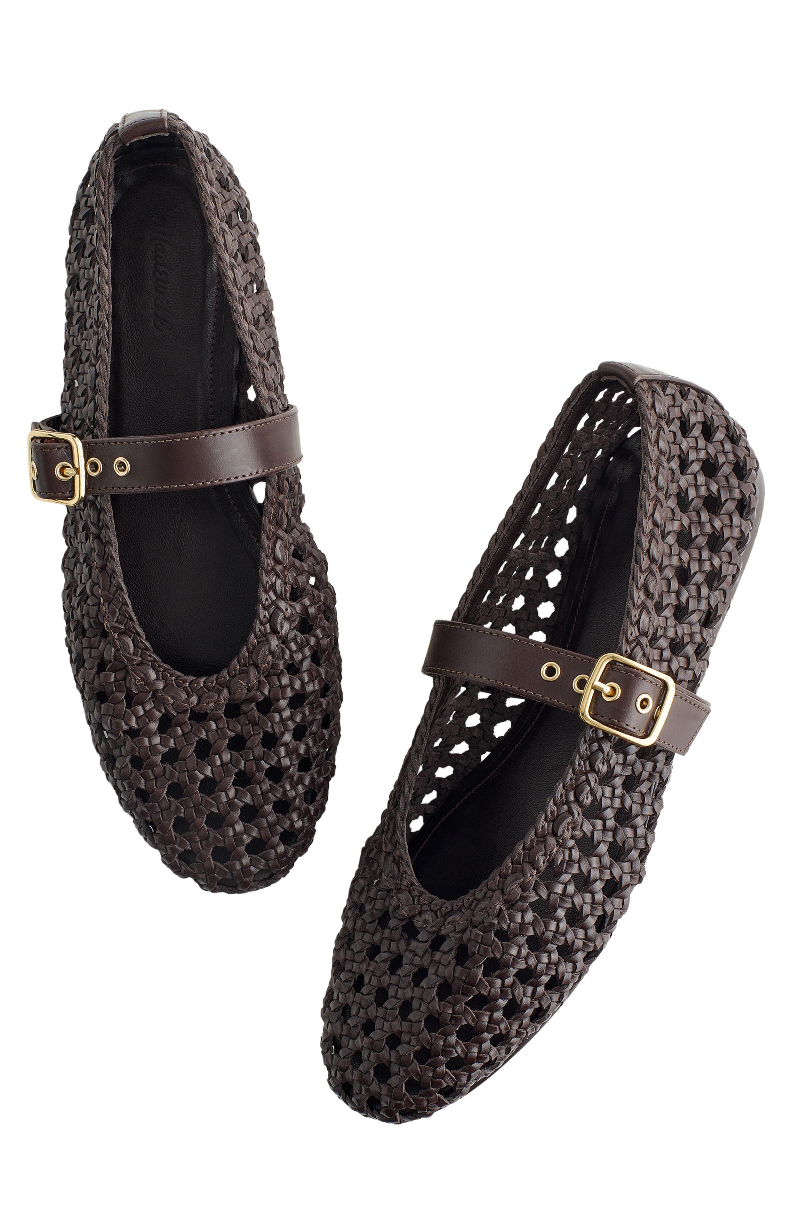 Madewell The Remy Mary Jane Flat, Alternate, color, Dark Carob
