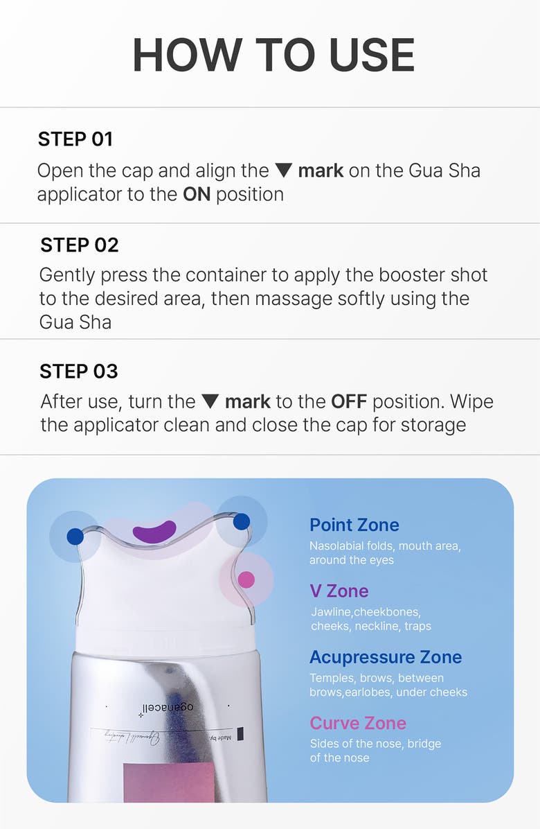 Oganacell Derx<sup>™</sup> V-Mode Hydrate Up Gua Sha, Alternate, color,