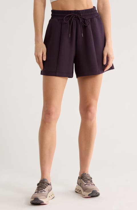 Whisper Knit High Waist Shorts