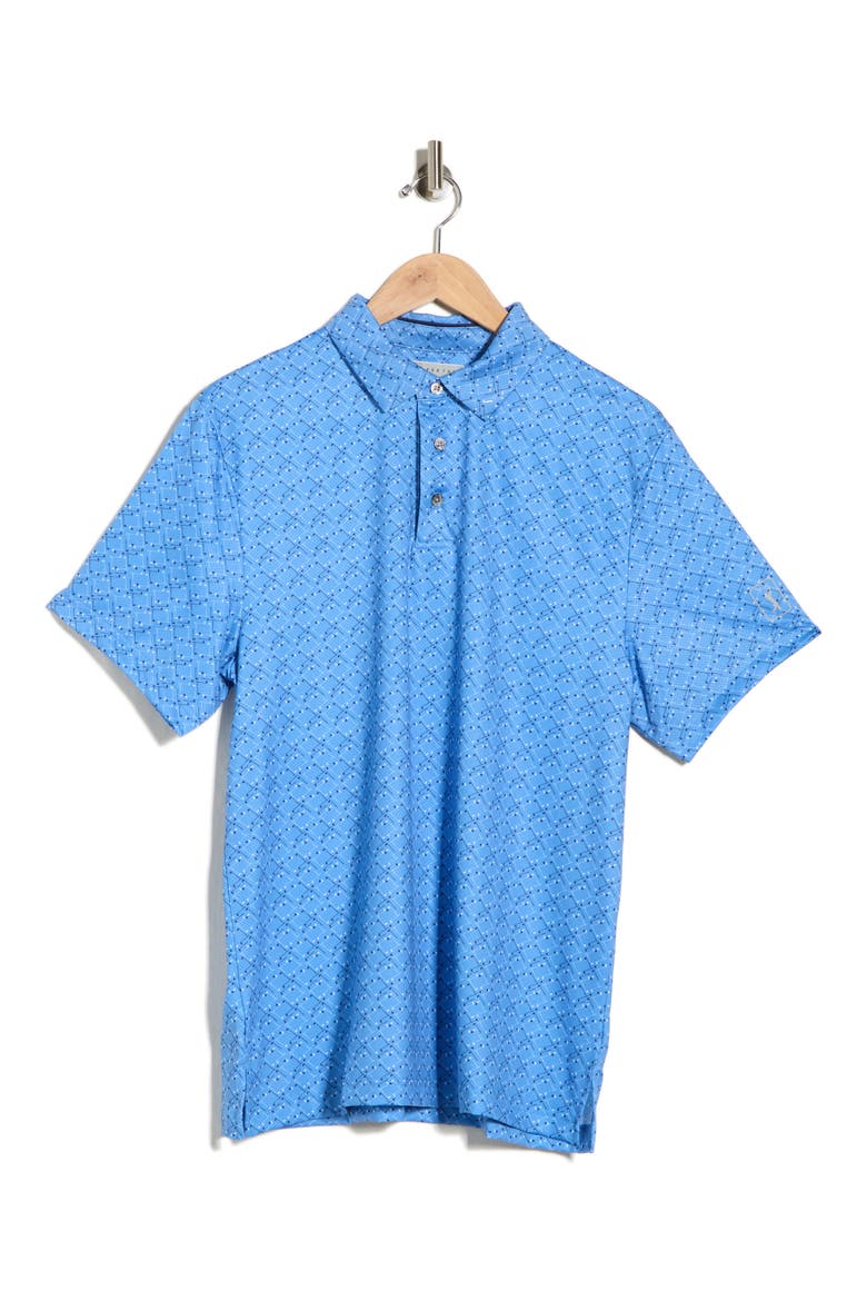 Short Sleeve Club Polo, Alternate, color, TOP O THE MORNING