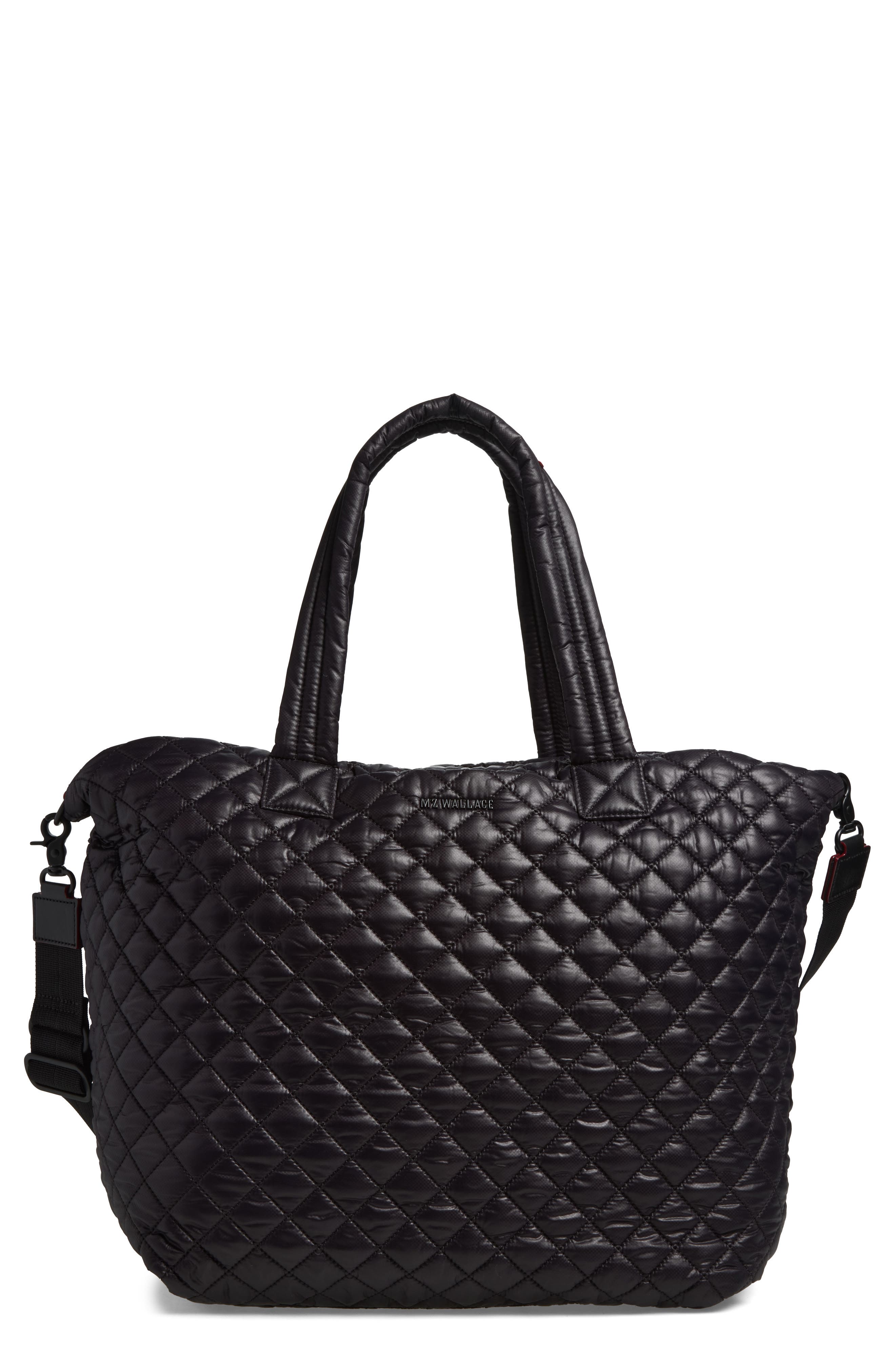 MZ Wallace Deluxe Large Metro Tote, Main, color, Black 2