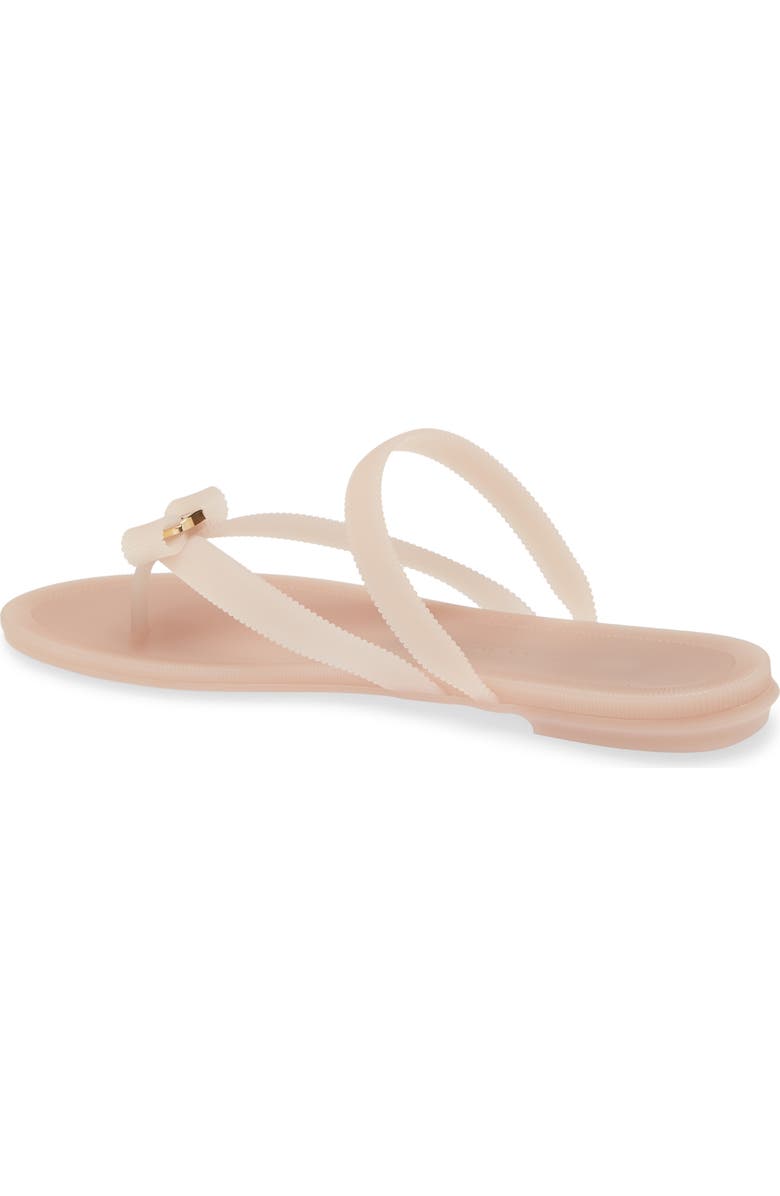 FERRAGAMO Vara Bow Jelly Sandal, Alternate, color, Dusty Pink Dusty Pink Giove