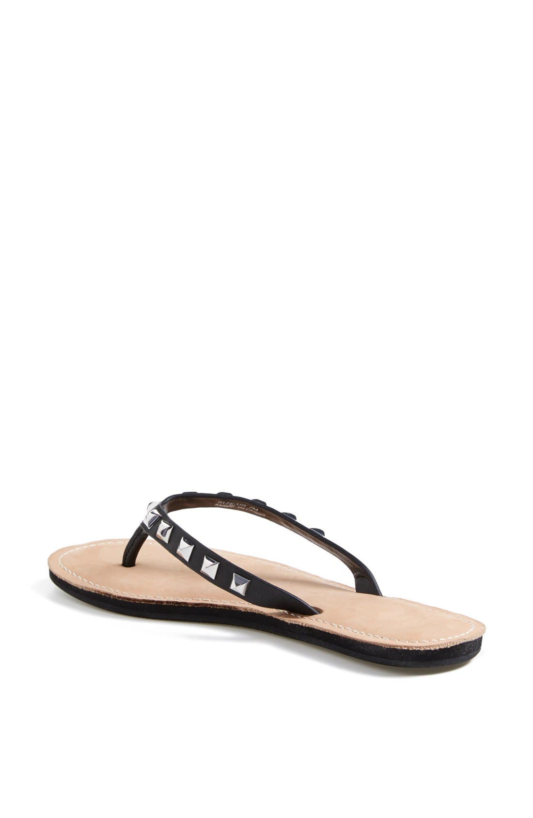 Rebecca Minkoff 'Fiona' Thong Sandal, Alternate, color, 