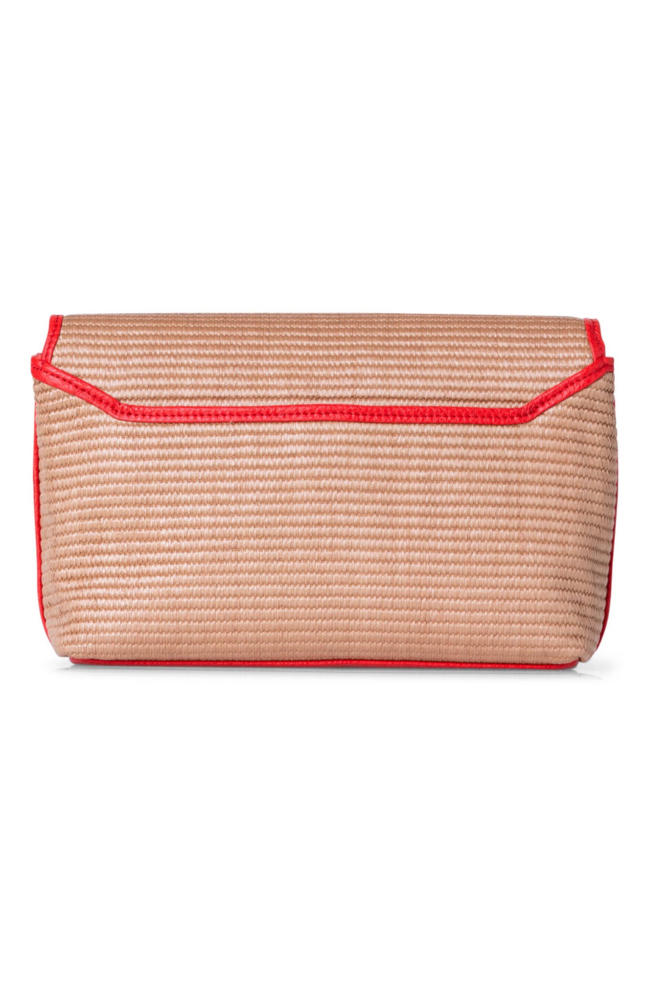 Akris Small Anouk Woven Raffia Crossbody Bag, Alternate, color, 