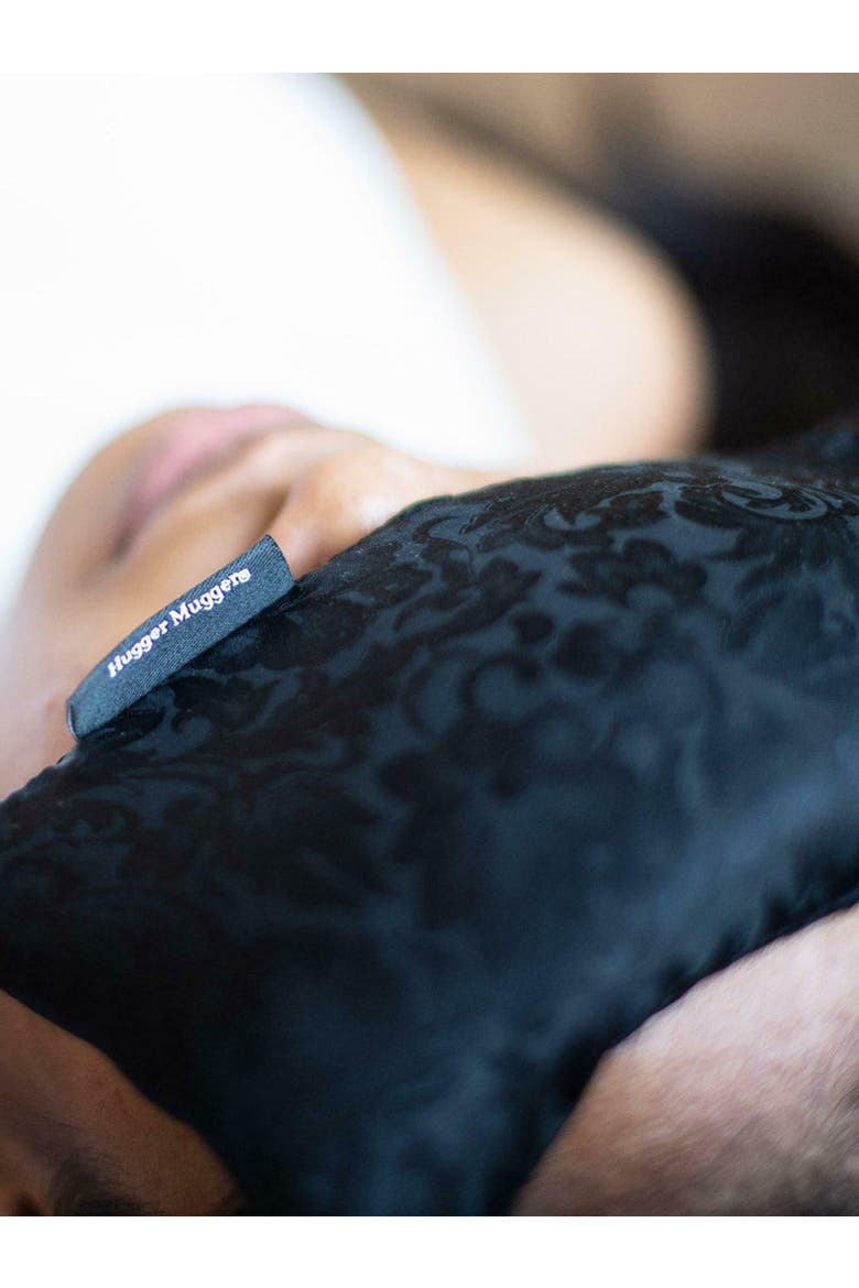 Silk Eye Pillow, Alternate, color, Black