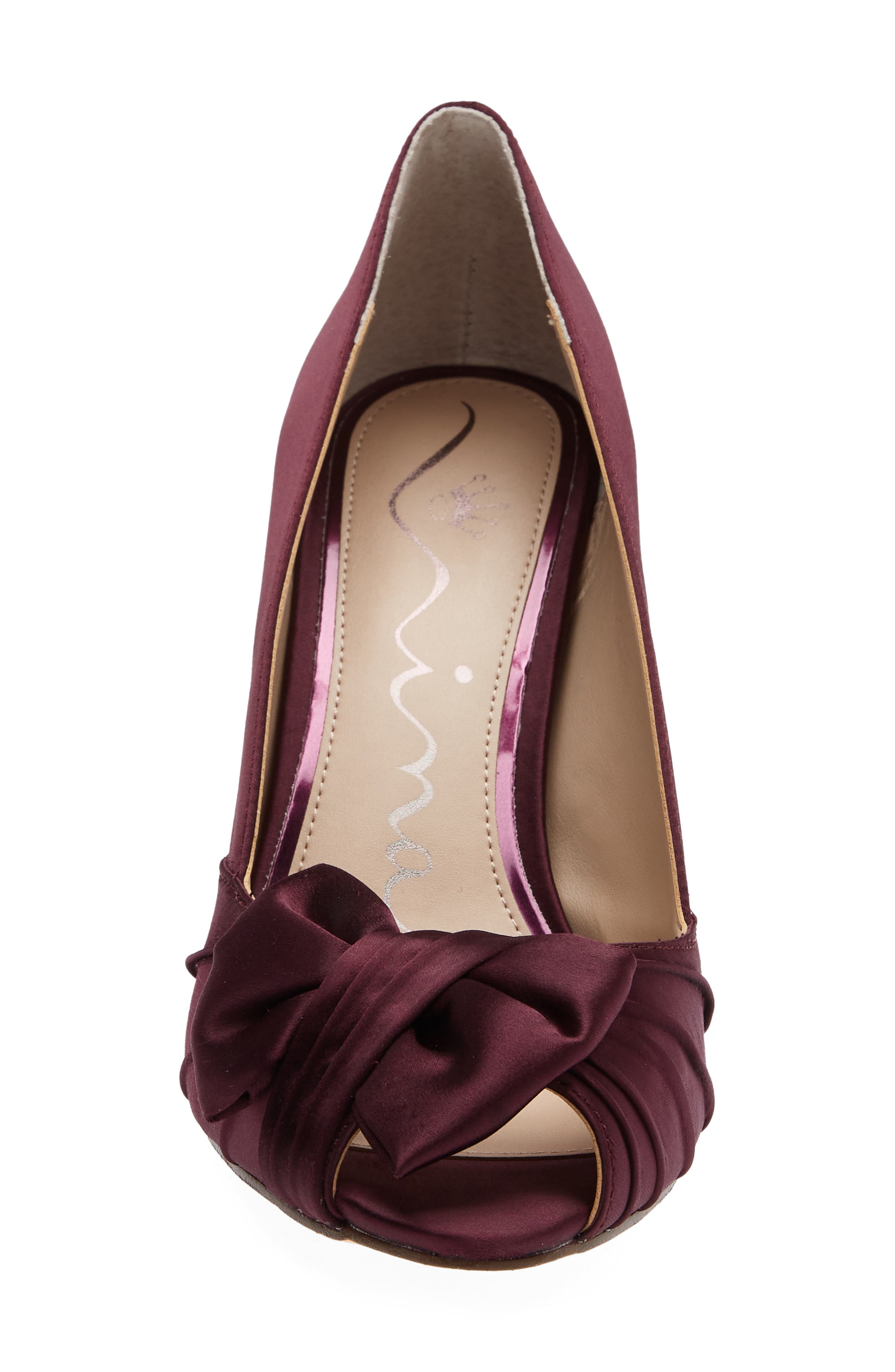 Nina Florene Peep Toe Pump (Women) | Nordstrom