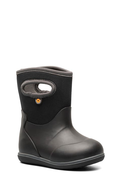 Kids' Classic Solid Waterproof Rain Boot (Baby, Walker & Toddler)