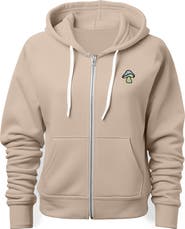 Dalix Mushroom Zip Hoodie