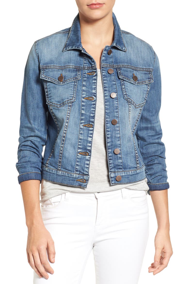 'Helena' Denim Jacket, Main, color, EMPATHETIC