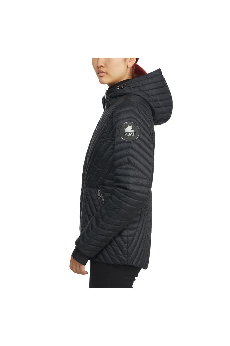 Nikola Lightweight Packable Puffer Jacket, Alternate, color, Black