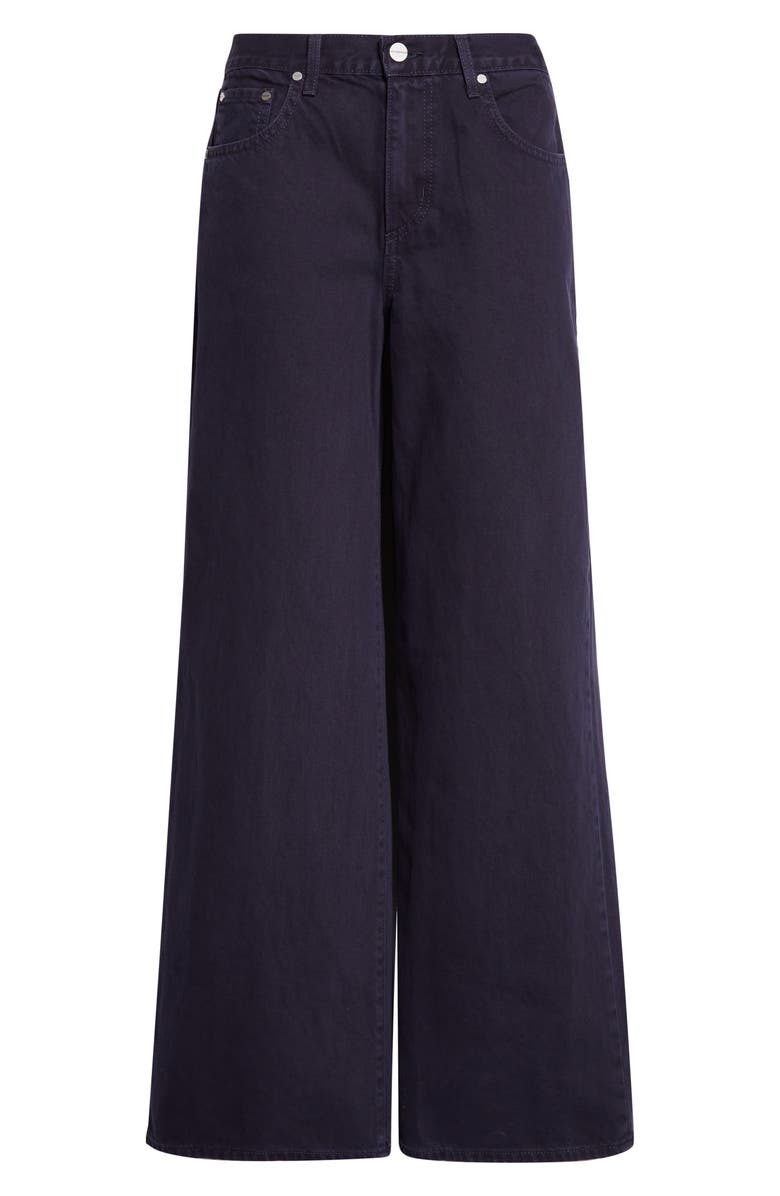 TWP Tiny Dancer Mid Rise Wide Leg Jeans, Main, color, Night Sky