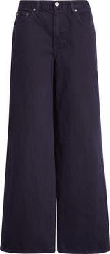 TWP Tiny Dancer Mid Rise Wide Leg Jeans