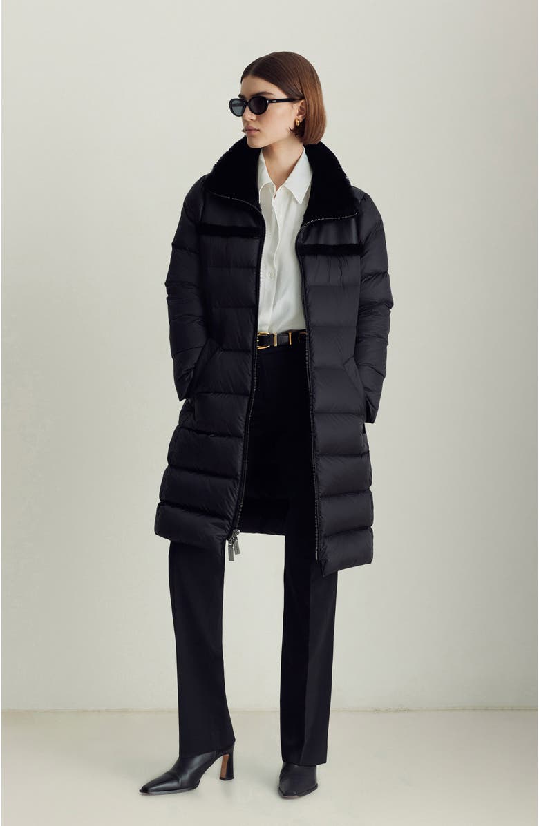 Dawn Levy Milan Coat, Alternate, color, Black